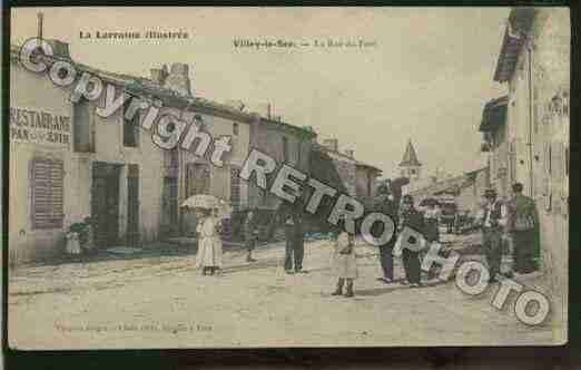 Ville de VILLEYLESEC Carte postale ancienne