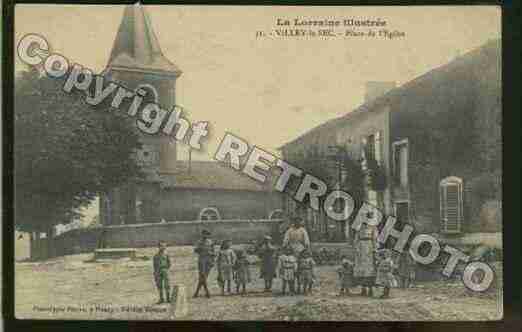 Ville de VILLEYLESEC Carte postale ancienne