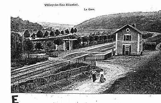 Ville de VILLEYLESEC Carte postale ancienne