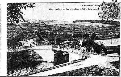 Ville de VILLEYLESEC Carte postale ancienne