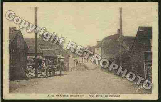 Ville de VOUTRE Carte postale ancienne