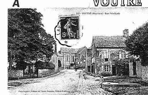 Ville de VOUTRE Carte postale ancienne