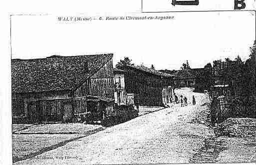 Ville de WALY Carte postale ancienne