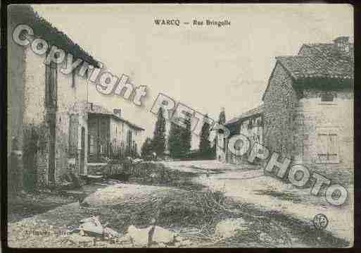 Ville de WARCQ Carte postale ancienne