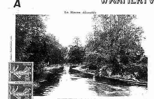 Ville de WARMERIVILLE Carte postale ancienne