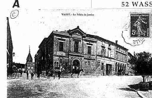 Ville de WASSY Carte postale ancienne