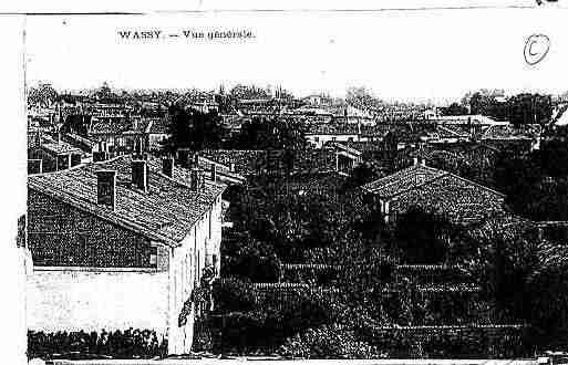 Ville de WASSY Carte postale ancienne