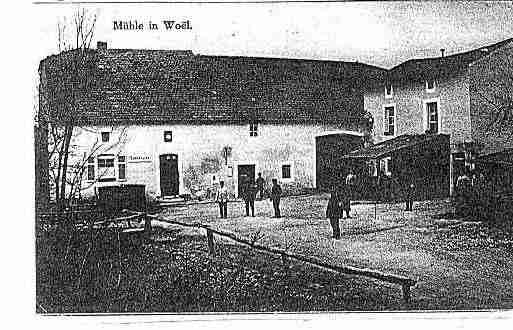 Ville de WOEL Carte postale ancienne