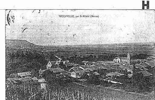 Ville de WOINVILLE Carte postale ancienne