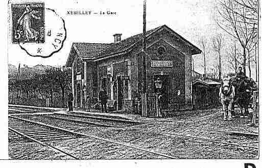 Ville de XEUILLEY Carte postale ancienne