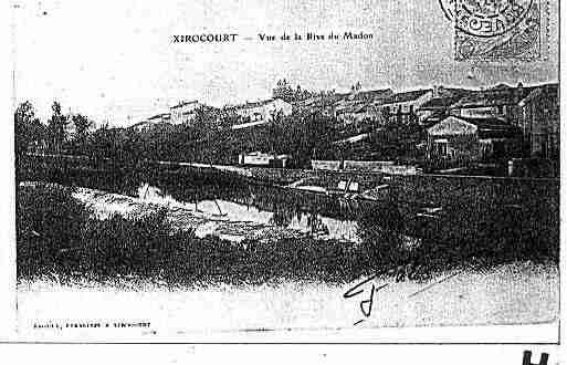 Ville de XIROCOURT Carte postale ancienne