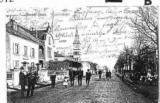 Ville de YUTZ Carte postale ancienne