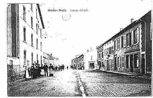 Ville de YUTZ Carte postale ancienne