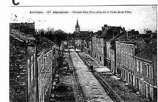 Ville de AIGUEPERSE Carte postale ancienne