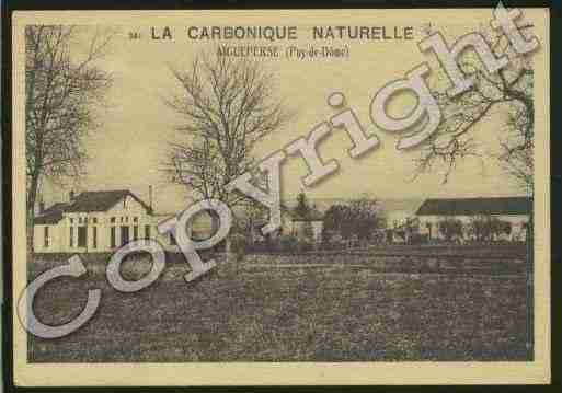 Ville de AIGUEPERSE Carte postale ancienne