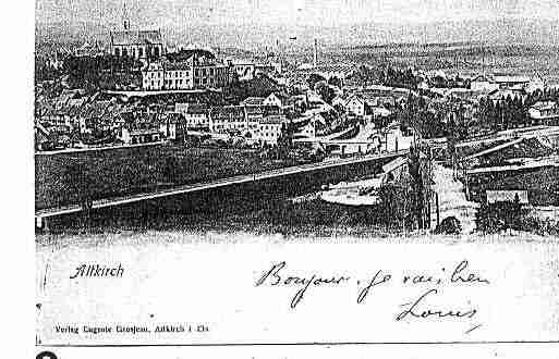 Ville de ALTKIRCH Carte postale ancienne