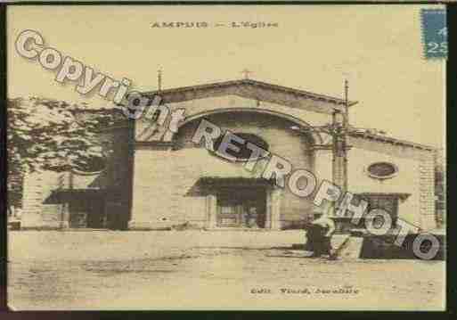 Ville de AMPUIS Carte postale ancienne