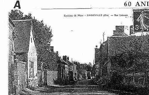 Ville de ANDEVILLE Carte postale ancienne