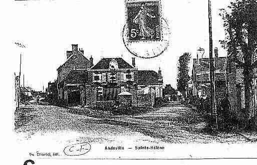 Ville de ANDEVILLE Carte postale ancienne