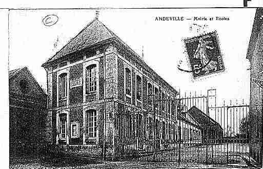 Ville de ANDEVILLE Carte postale ancienne