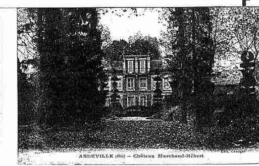 Ville de ANDEVILLE Carte postale ancienne