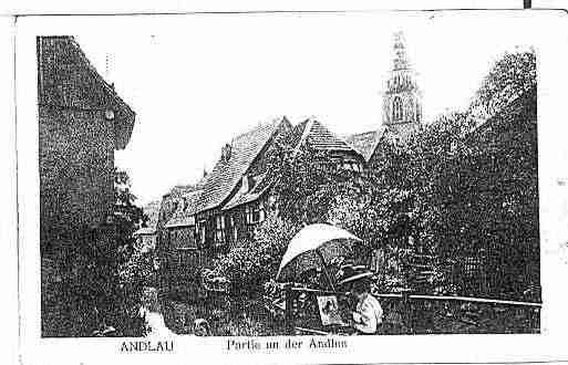 Ville de ANDLAU Carte postale ancienne