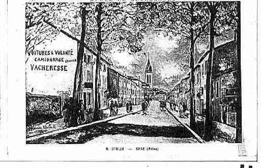 Ville de ANSE Carte postale ancienne