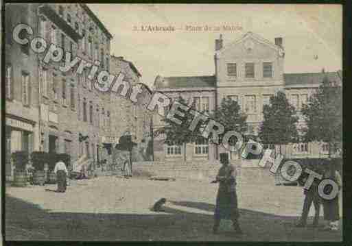 Ville de ARBRESLE(L\\\') Carte postale ancienne