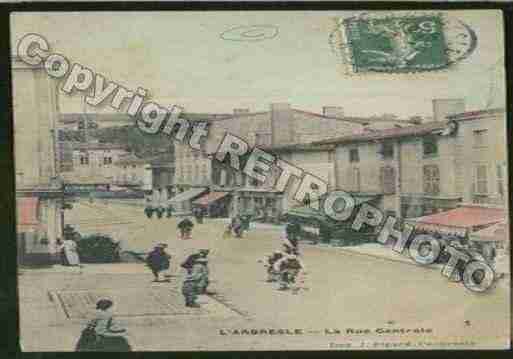 Ville de ARBRESLE(L\\\') Carte postale ancienne