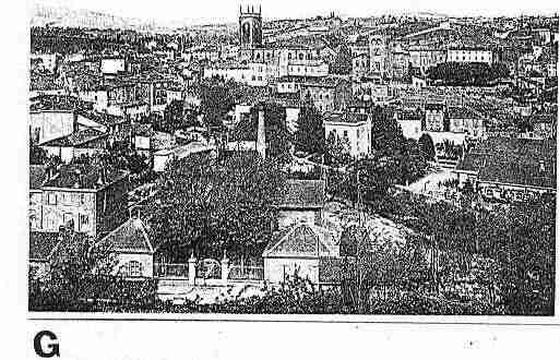 Ville de ARBRESLE(L\') Carte postale ancienne