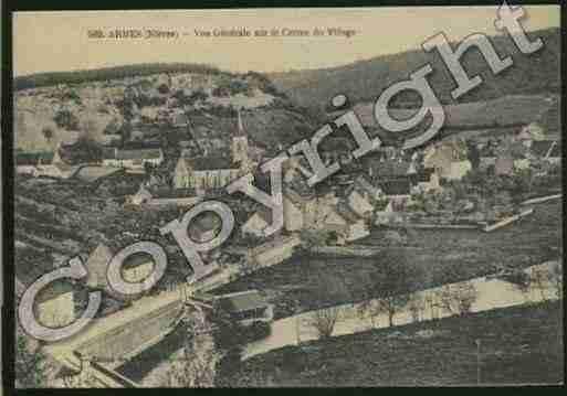 Ville de ARMES Carte postale ancienne