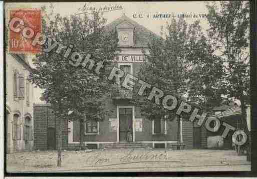 Ville de ARTHEZDEBEARN Carte postale ancienne