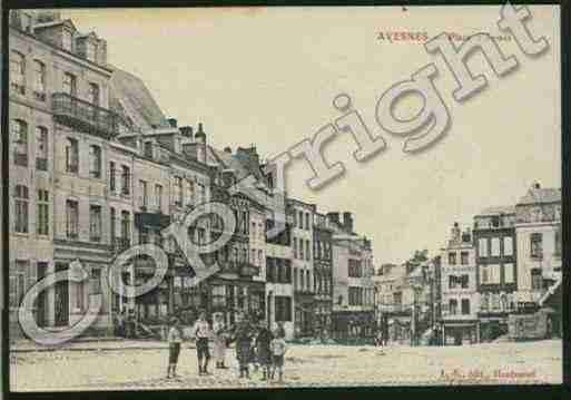 Ville de AVESNESSURHELPE Carte postale ancienne