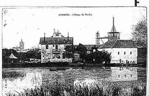 Ville de AVESNESSURHELPE Carte postale ancienne