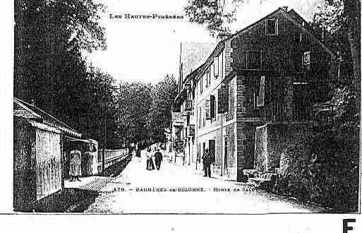 Ville de BAGNERESDEBIGORRE Carte postale ancienne