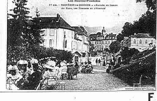 Ville de BAGNERESDEBIGORRE Carte postale ancienne