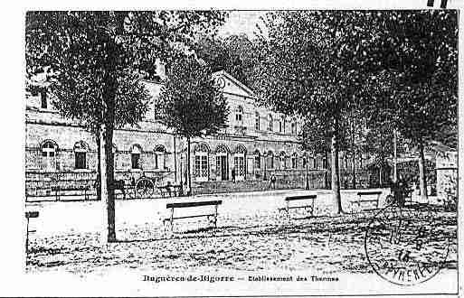 Ville de BAGNERESDEBIGORRE Carte postale ancienne