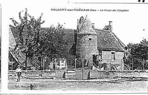 Ville de BALAGNYSURTHERAIN Carte postale ancienne