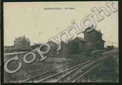 Ville de BAMBECQUE Carte postale ancienne