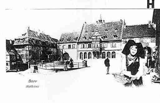 Ville de BARR Carte postale ancienne