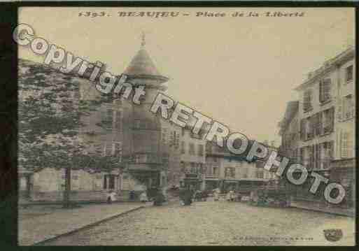 Ville de BEAUJEU Carte postale ancienne