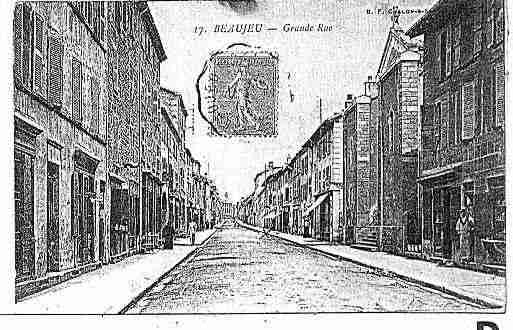 Ville de BEAUJEU Carte postale ancienne