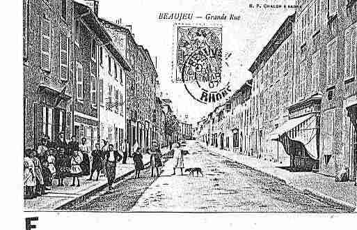 Ville de BEAUJEU Carte postale ancienne