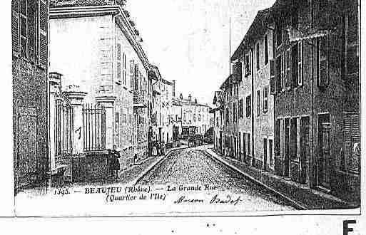 Ville de BEAUJEU Carte postale ancienne