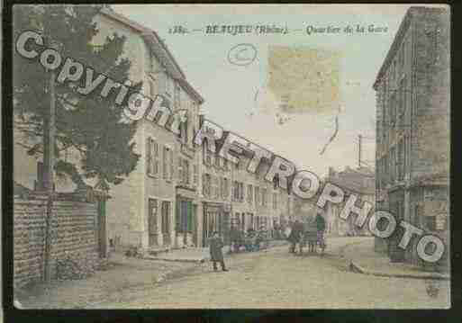 Ville de BEAUJEU Carte postale ancienne