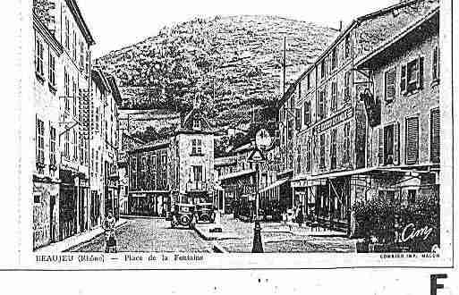 Ville de BEAUJEU Carte postale ancienne