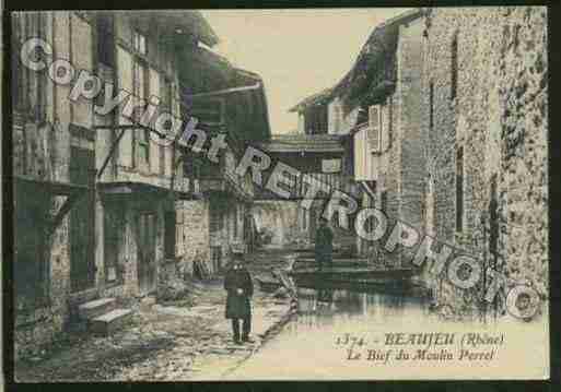 Ville de BEAUJEU Carte postale ancienne