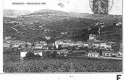 Ville de BEAUJEU Carte postale ancienne