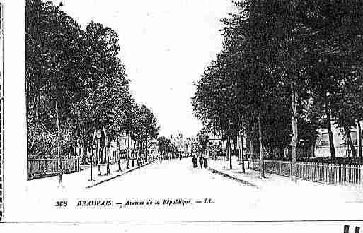 Ville de BEAUVAIS Carte postale ancienne