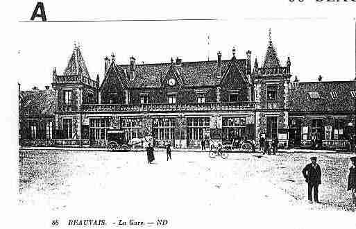 Ville de BEAUVAIS Carte postale ancienne